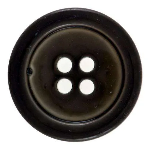 Perlmuttknopf Natur Braun 4-Loch 20 mm – PL-29