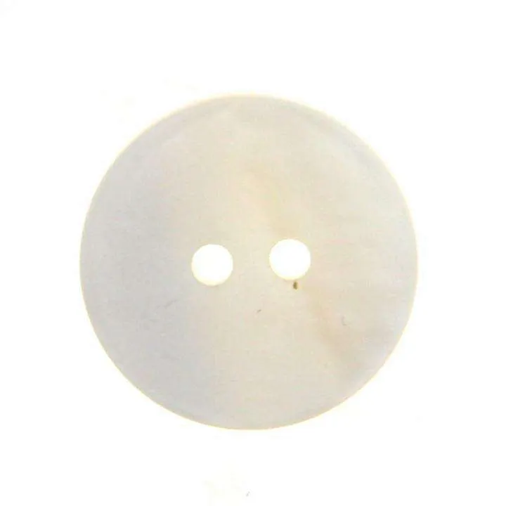 Perlmuttknopf Natur Creme/Natur 18 mm – PL-21