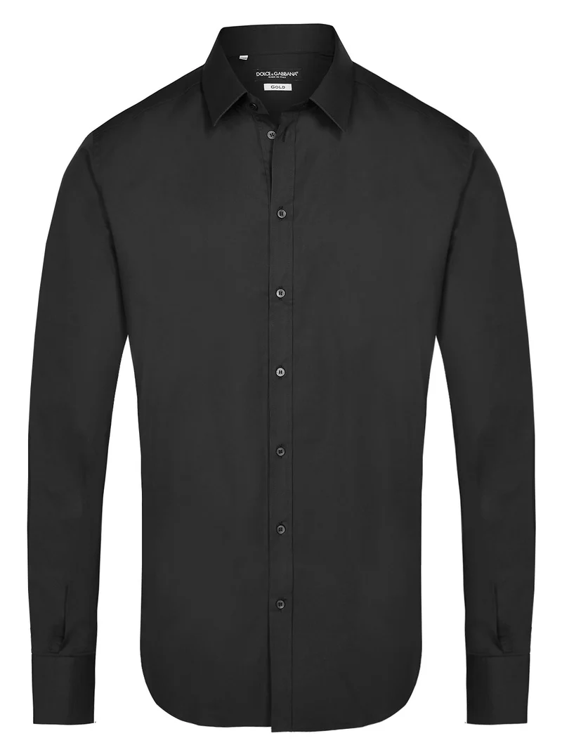 Dolce & Gabbana GOLD Hemd schwarz