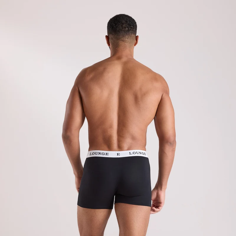 Everyday Herren-Boxer (3er Paket) - Schwarz Multi