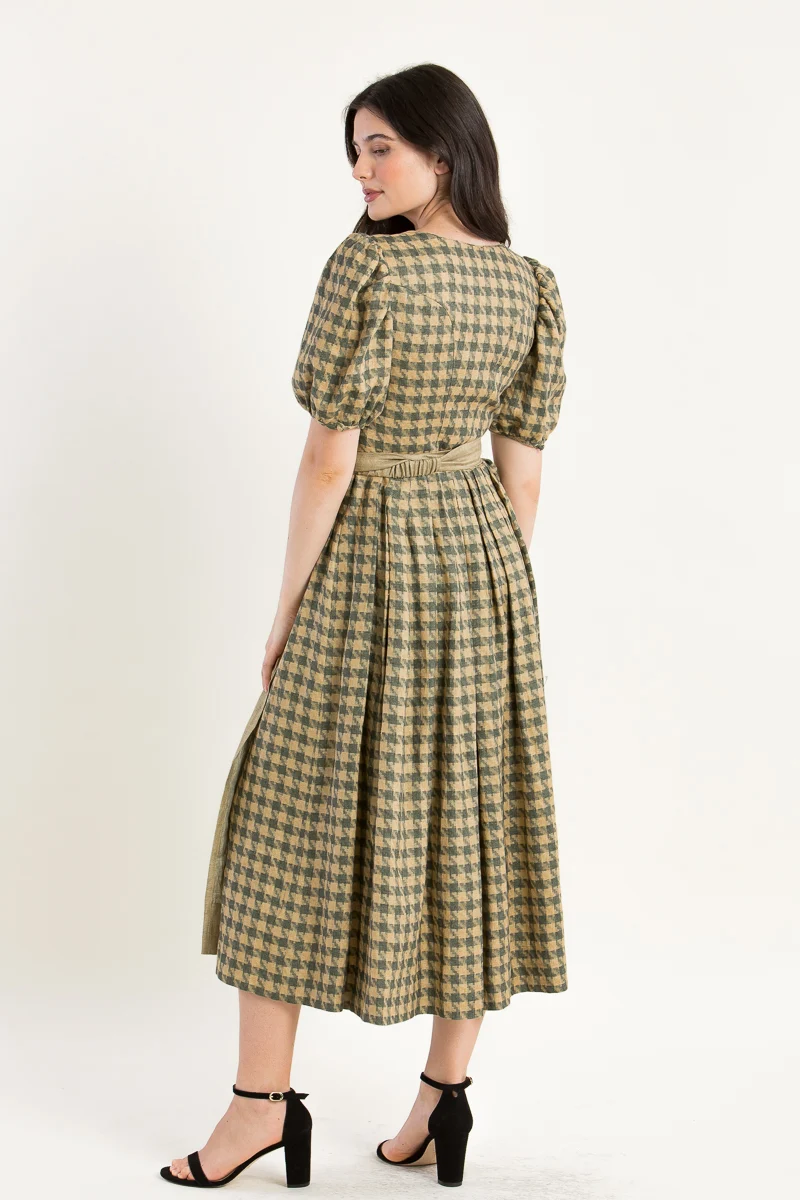 Gottseidank Ärmeldirndl Carolina bronzegrün