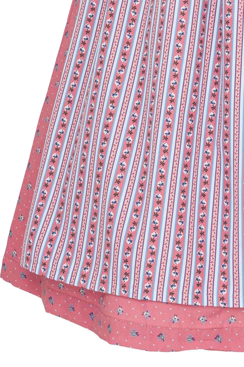 Wasch-Dirndl hochgeschlossen kurz