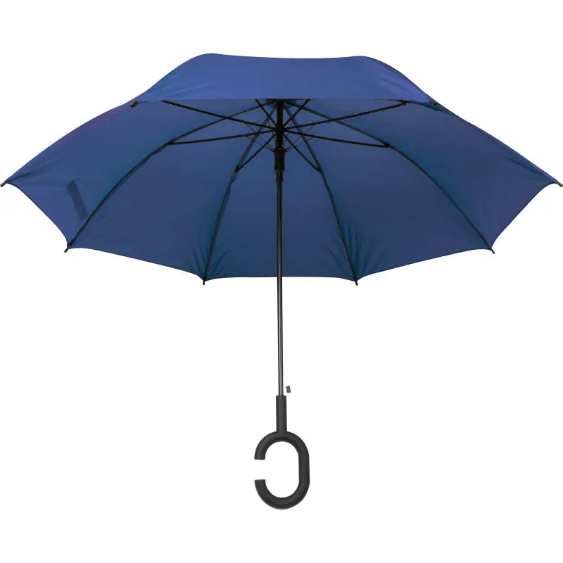 Freihändiger Regenschirm – Blau, Praktisch & Innovativ