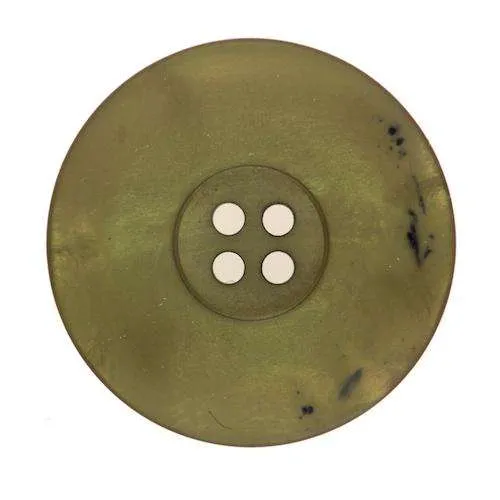 Knopf Goldglanz Grün – Kunststoffknopf KGR-24