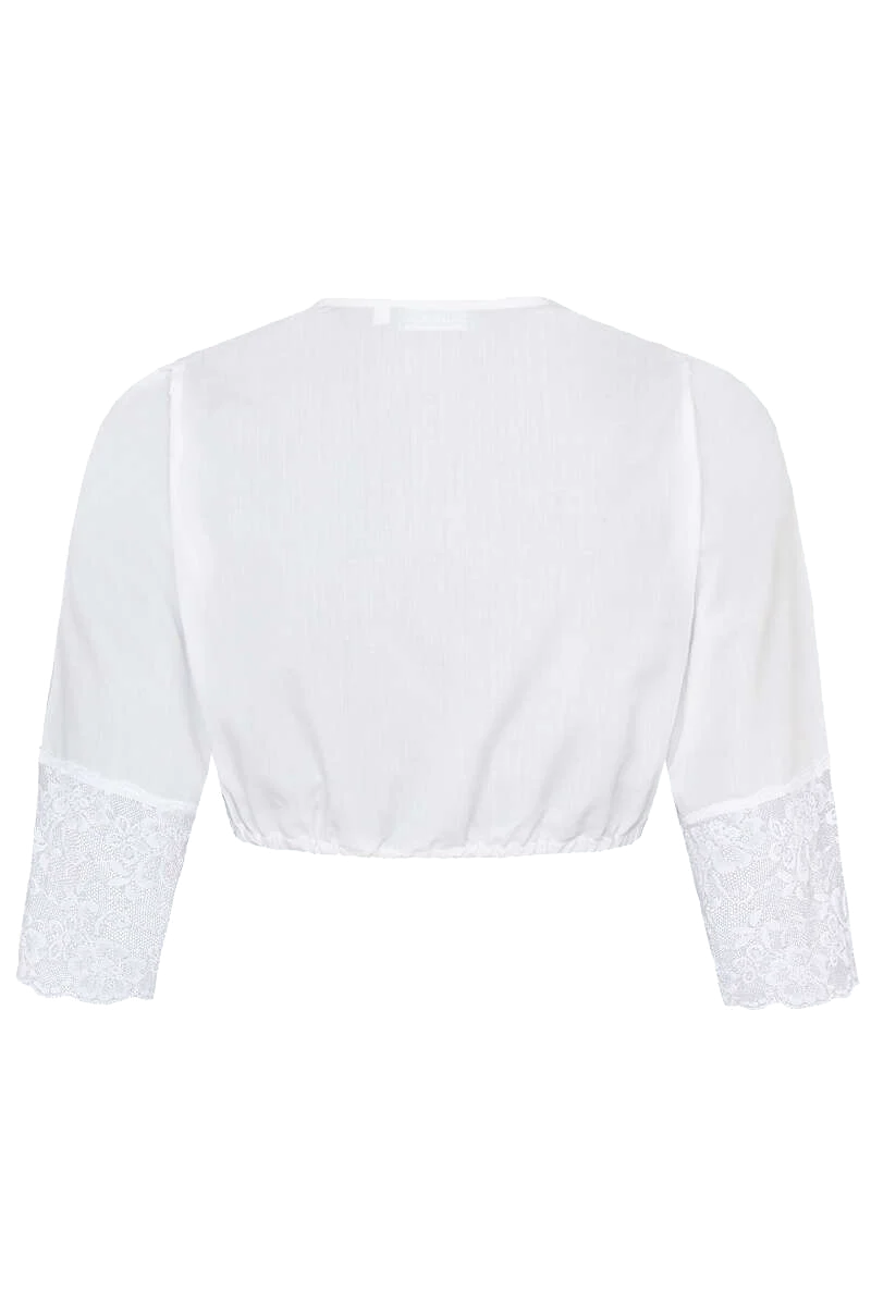 Damen Dirndl Bluse 3/4-Arm