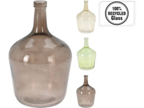 Nachhaltige Design-Glasvase 2000ml, 3 Designs verfügbar