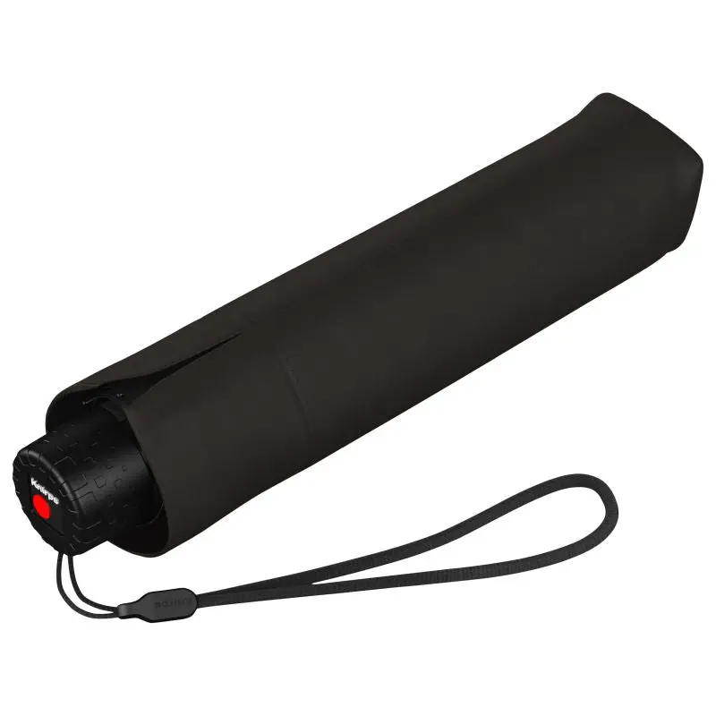 Kompakter Taschenschirm C.050 small manual - schwarz: Leicht, manuell, robust, ideal für unterwegs