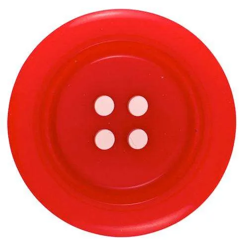 Knopf Rot – Kunststoffknopf KRO-40
