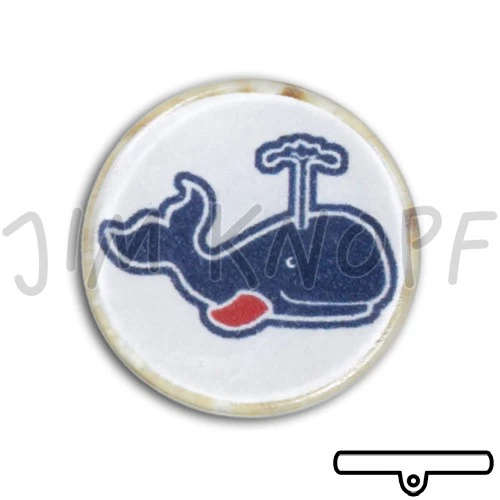 Kinderknopf Walfisch Blau – Holzknopf JIM-13504