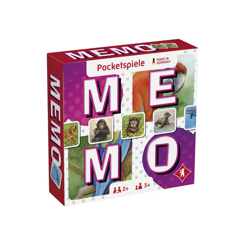 Memo-Spiel mit 32 Teilen in Einfacher Faltschachtel - Lernspielzeug für jedes Alter