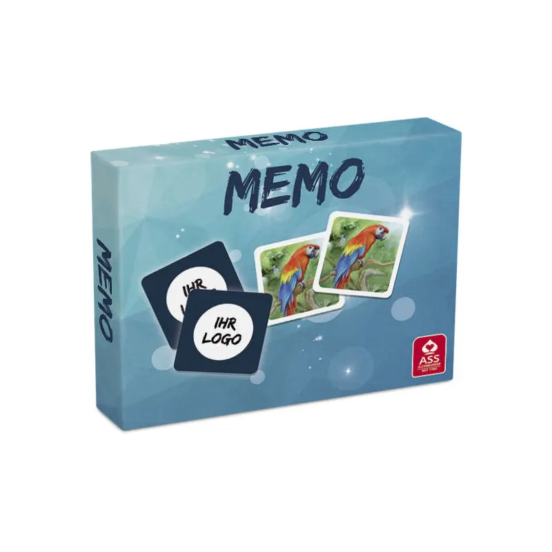 32-teiliges Memo-Spiel in praktischer Doppel-Faltschachtel - Bildungsspaß für Kinder