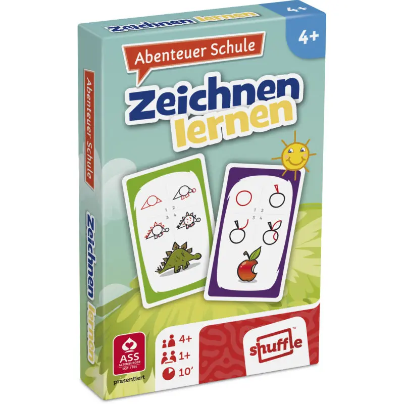 Zeichen-Meister Lernset in Faltschachtel - Künstlerisches Talent spielerisch entwickeln