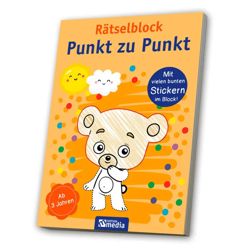 Verbindungskünstler: Punkt-zu-Punkt Rätselblock für kreative Entspannung