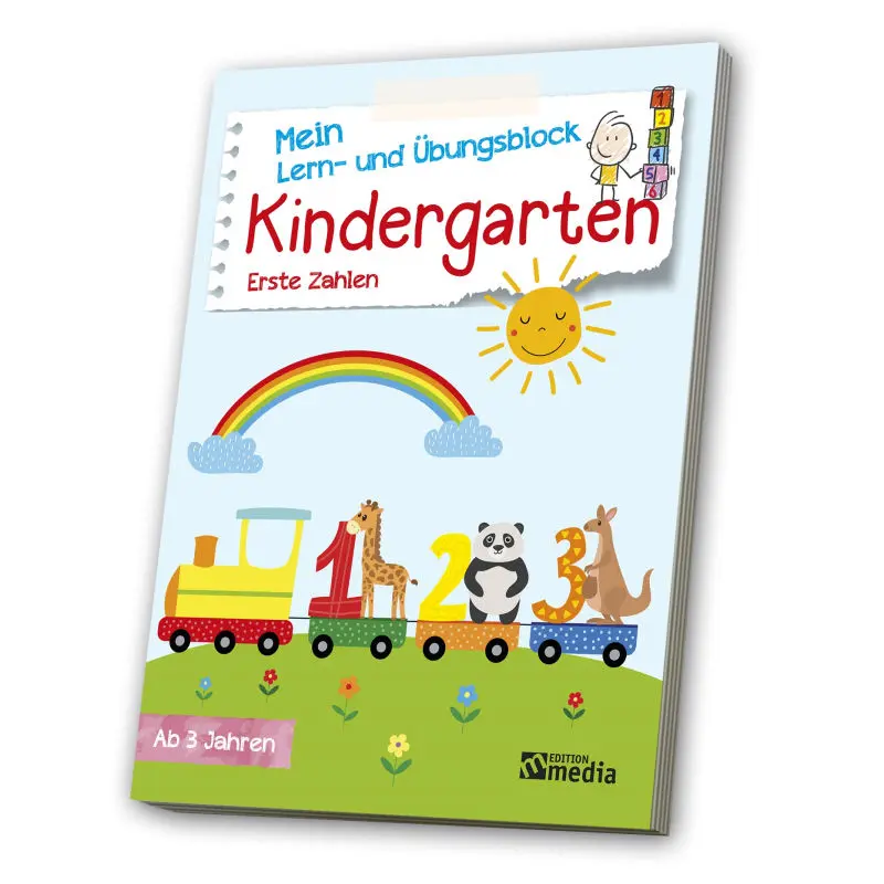 Kindergarten Zahlenblock: Spielerisches Erlernen der ersten Zahlen