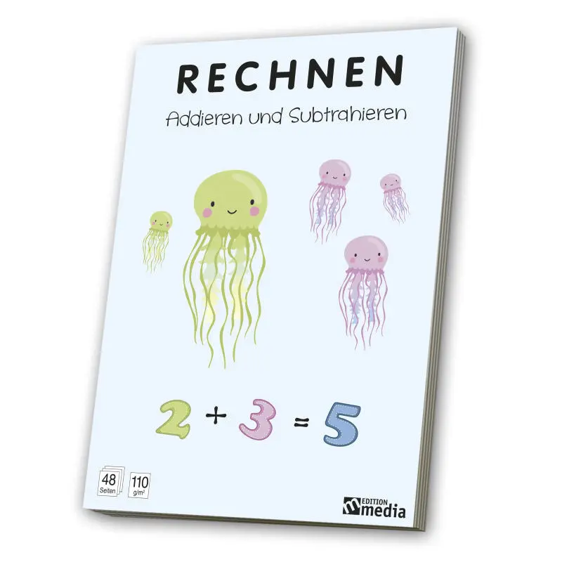 Rechenmeister: Addieren & Subtrahieren Lernheft für Grundschüler