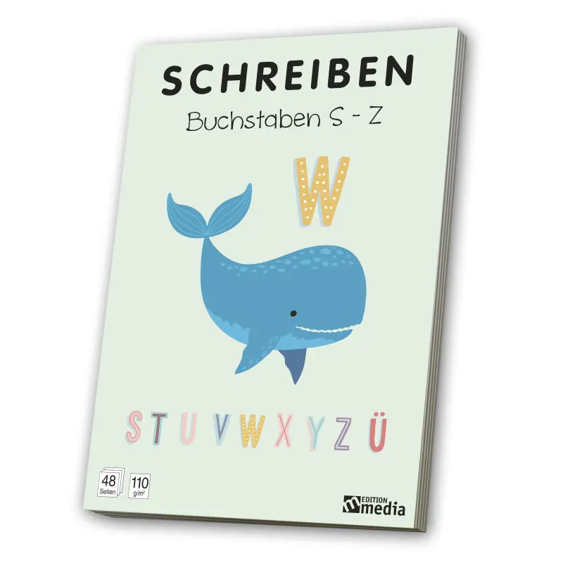 Buchstabenmeister: Schreib- und Lernheft für Buchstaben S bis Z
