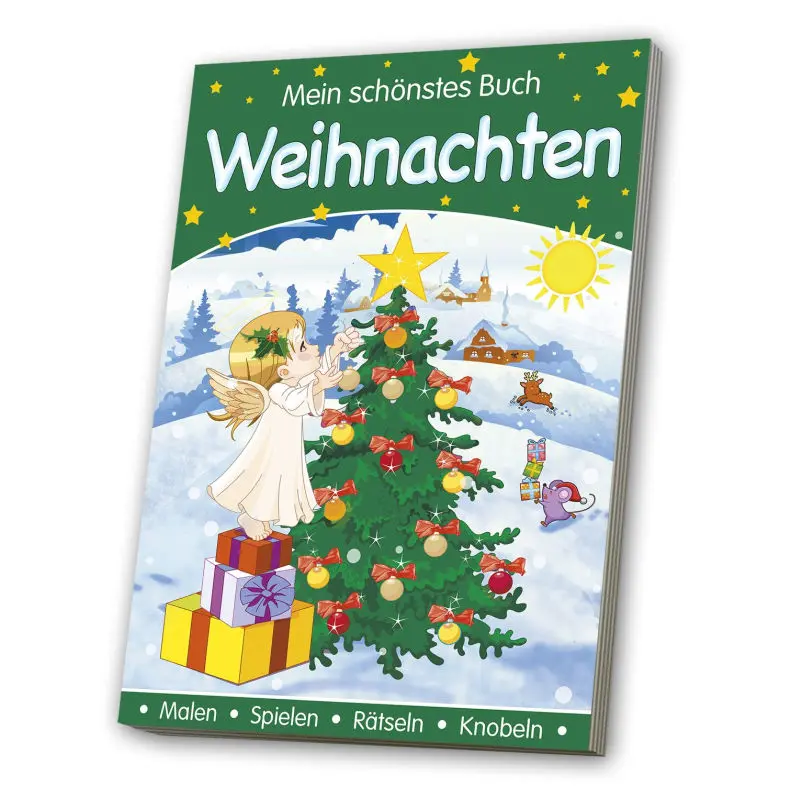 Zauberhaftes Festtagsbuch: Die schönsten Weihnachtsgeschichten und -lieder