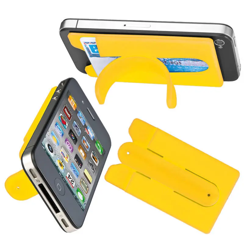 Monte Carlo Smartphone-Tasche mit Ständerfunktion - Leuchtend Gelb