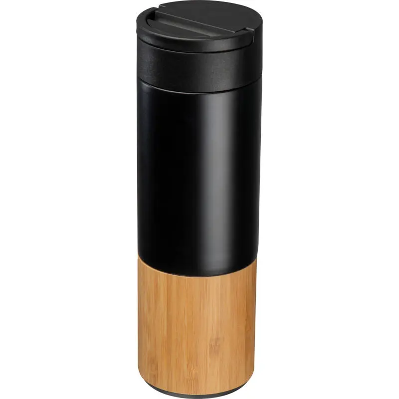Schwarz Sheffield 500ml Robuste Vakuum-Isolierflasche