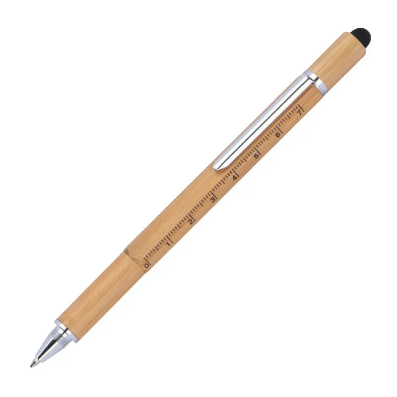 Coimbra 6in1 Vielseitiger Multifunktionsstift - Beigefarben