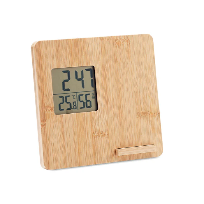 Bambus-Wetterstation 15W