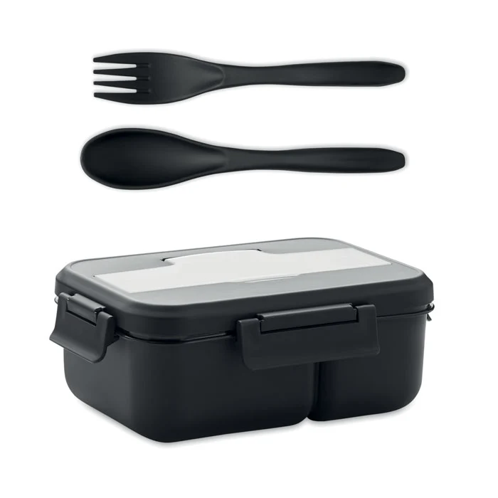Lunchbox mit Besteck aus PP