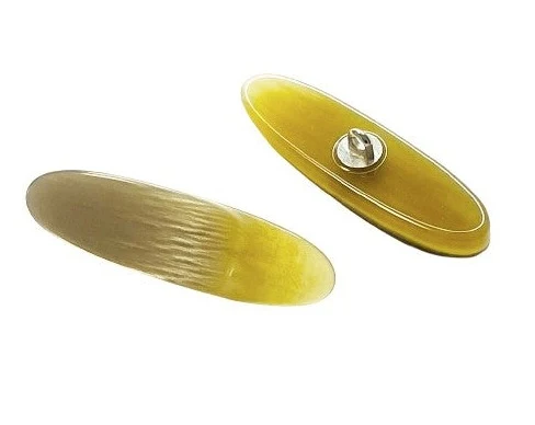 Knebelknopf Perlmuttimitat Beige-Creme – Perlmuttimitatknopf K-63