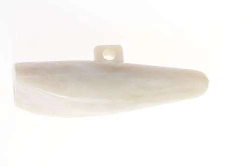 Knebelknopf Ösen Meliert Creme/Natur – Kunststoffknopf K-51
