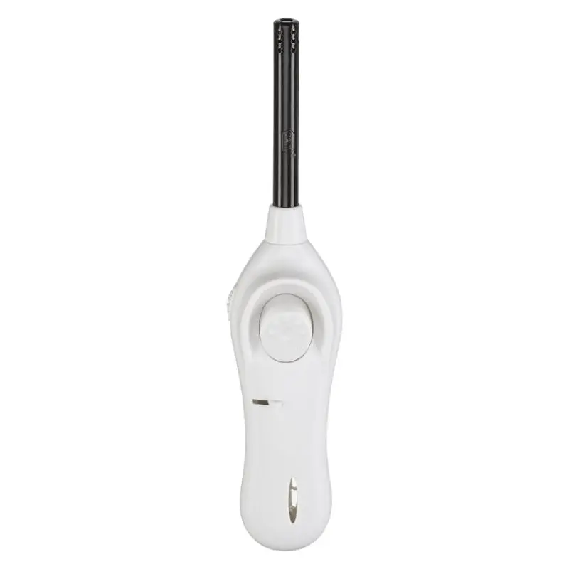 TOM Stabfeuerzeug BB-8 NT – Weiß, Nachfüllbar, Vielseitig für Grill, Kerzen & Kamin