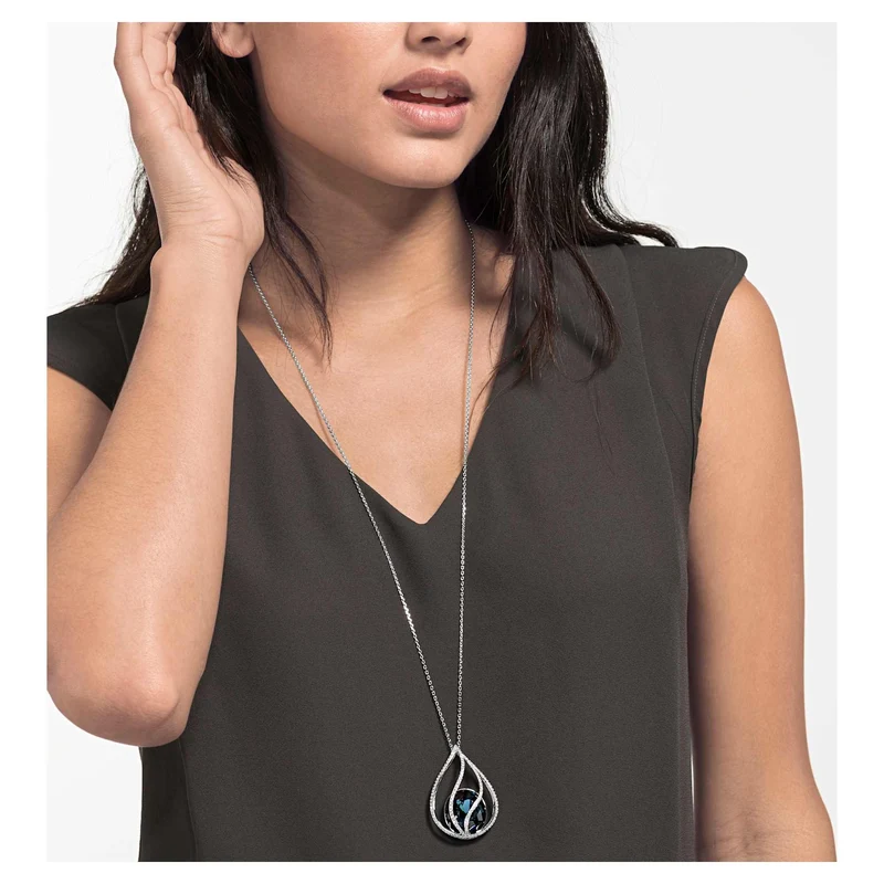 Swarovski Halskette Damen Energic Silber 5494874
