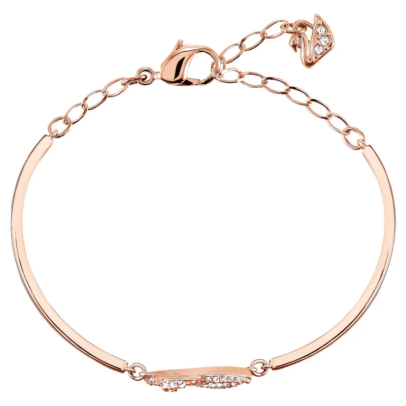 Swarovski Armband Damen Swan Weiß Roségoldfarben 5142752