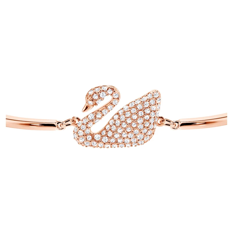 Swarovski Armband Damen Swan Weiß Roségoldfarben 5142752