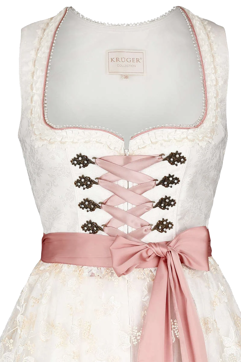 Hochzeits-Dirndl midi