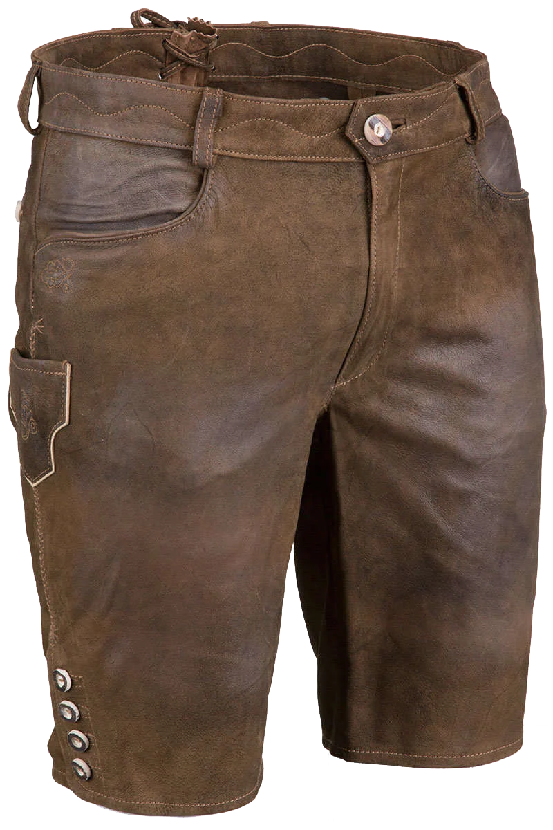 Herren Lederhose kurz