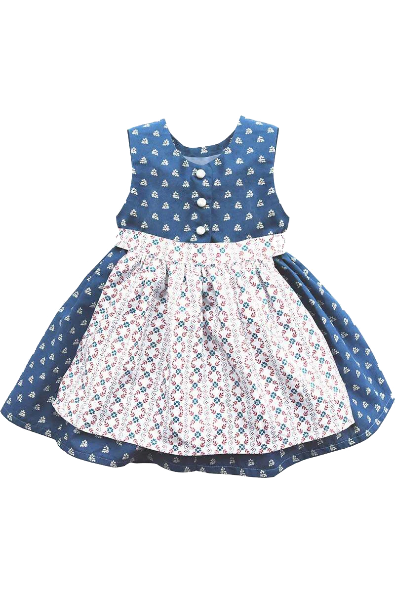 Baby-Dirndl mit Schürze