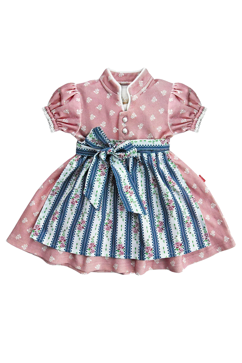 Baby-Dirndl mit Schürze