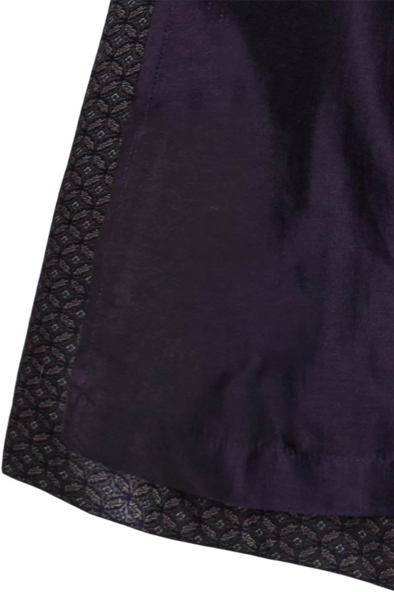 Dirndl lang mit schimmerndem Jacquard