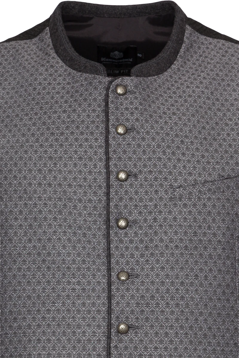 Herren Trachtenweste Slim Fit mit Stretch