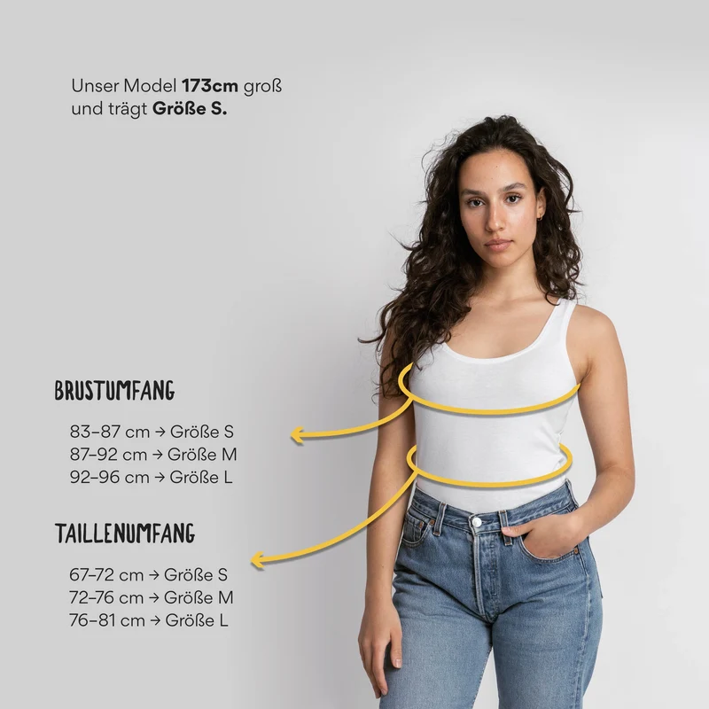 Damen Tank Tops | Schwarz-Weiß