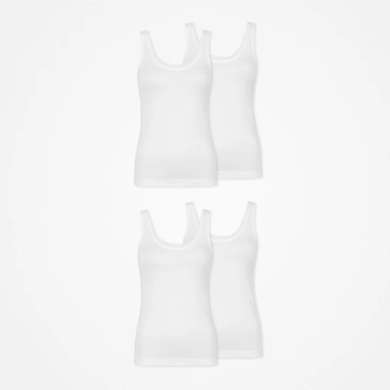 Damen Tank Tops | Weiß