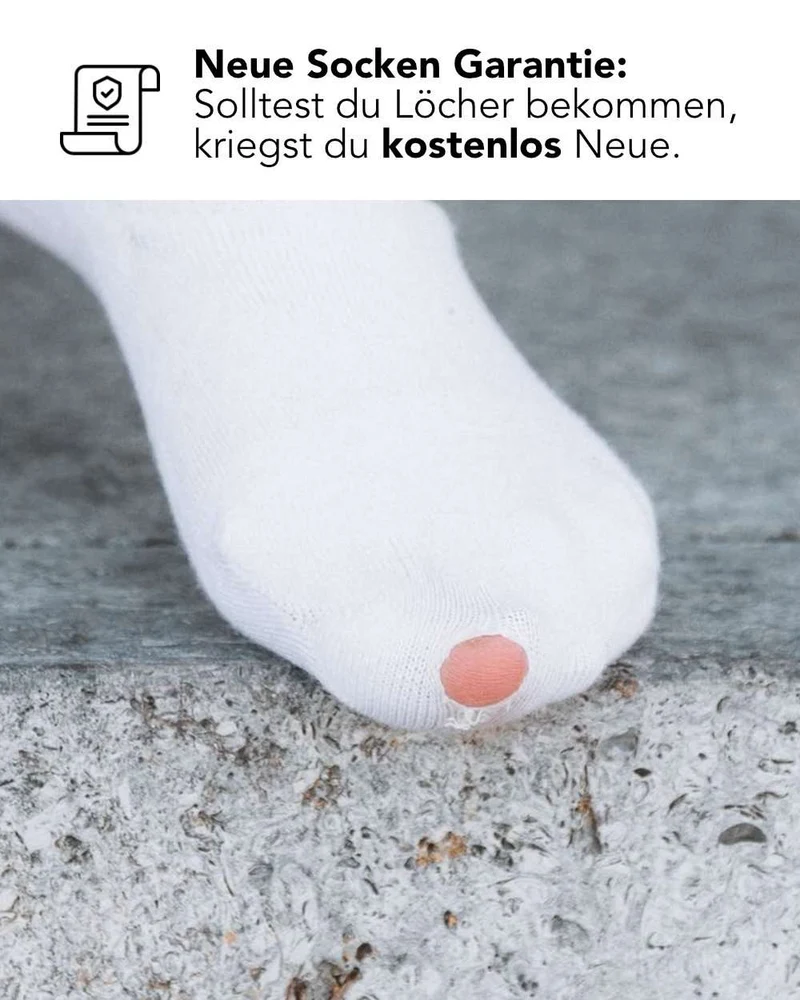 Laufsocken | Schwarz-Weiß