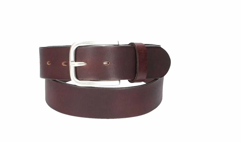 Leder Bazlen Gürtel bordeaux
