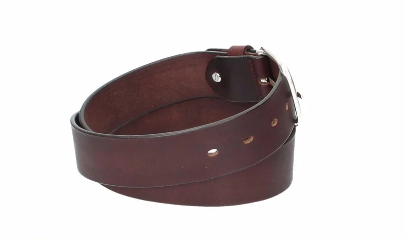 Leder Bazlen Gürtel bordeaux