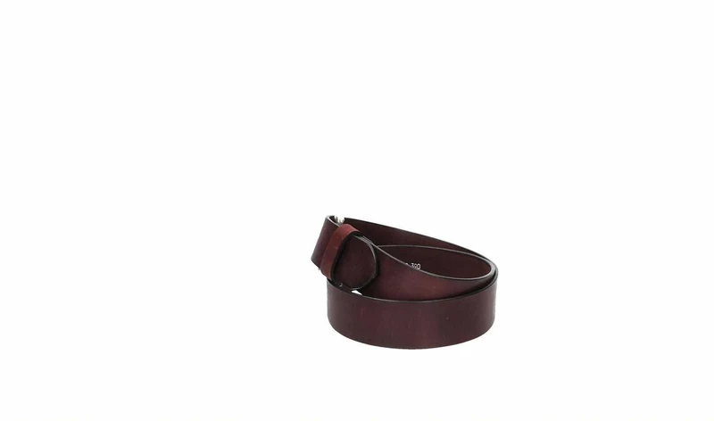 Leder Bazlen Gürtel bordeaux