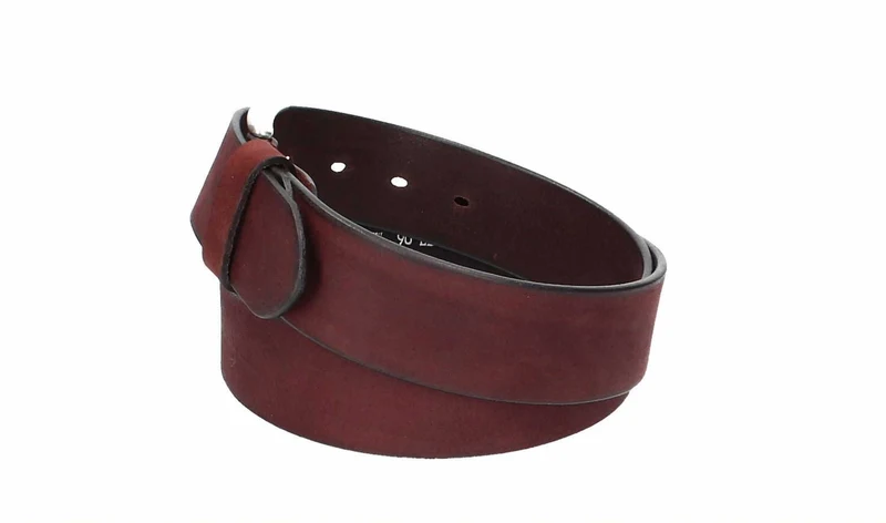 Leder Bazlen Gürtel bordeaux