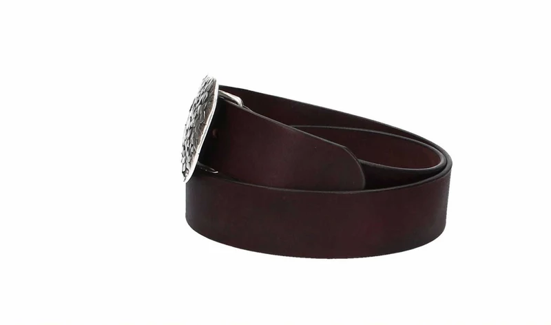 Leder Bazlen Gürtel bordeaux