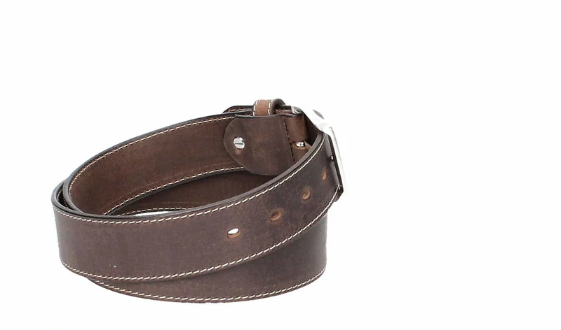 Leder Bazlen Gürtel Hellbraun