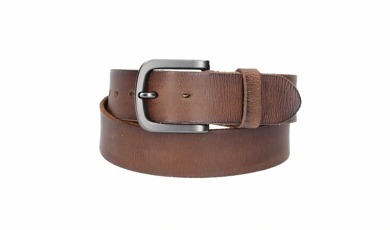 Leder Bazlen Gürtel braun