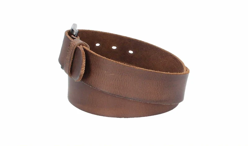Leder Bazlen Gürtel braun