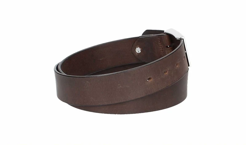 Leder Bazlen Gürtel braun